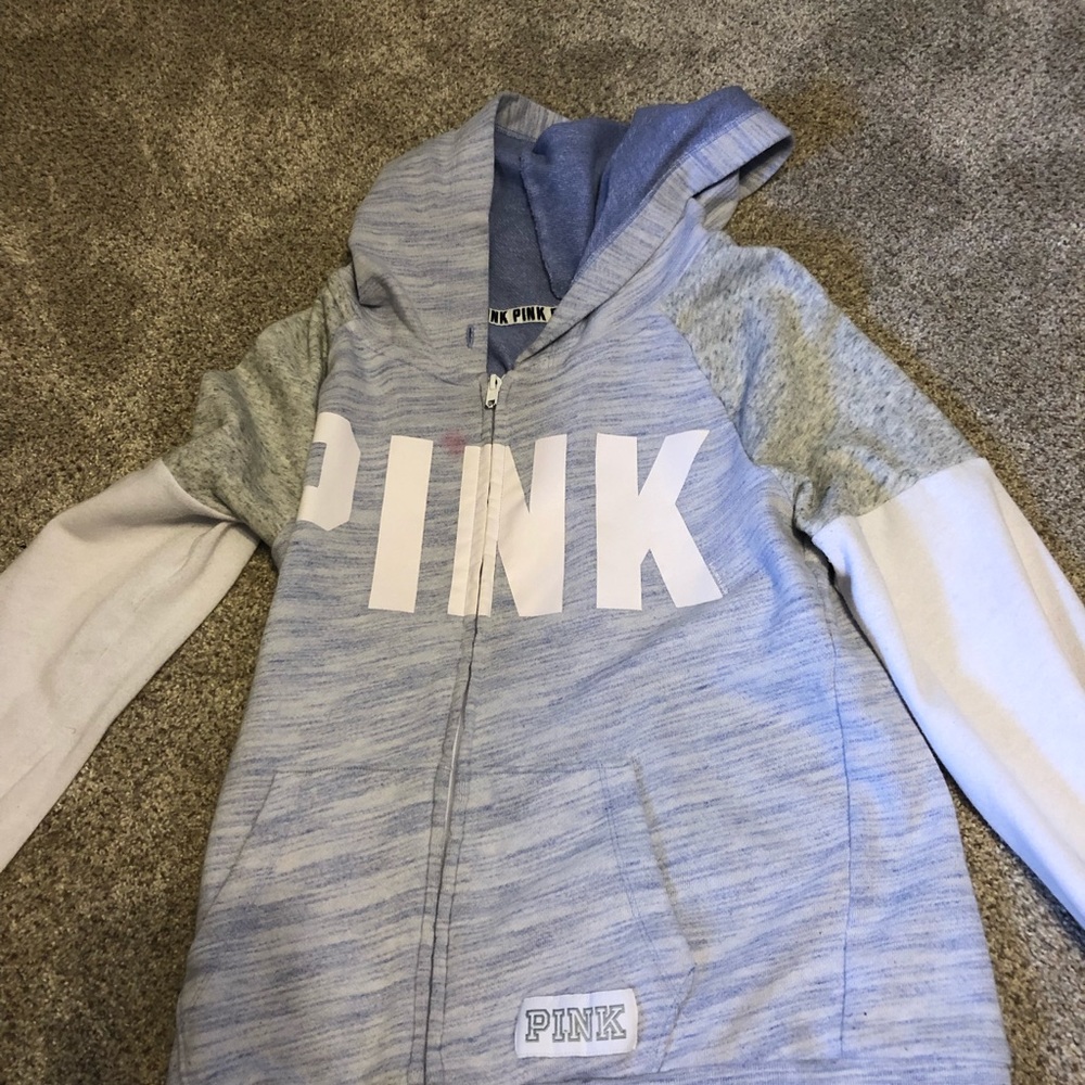 VS Pink Colorblock Sweatshirt